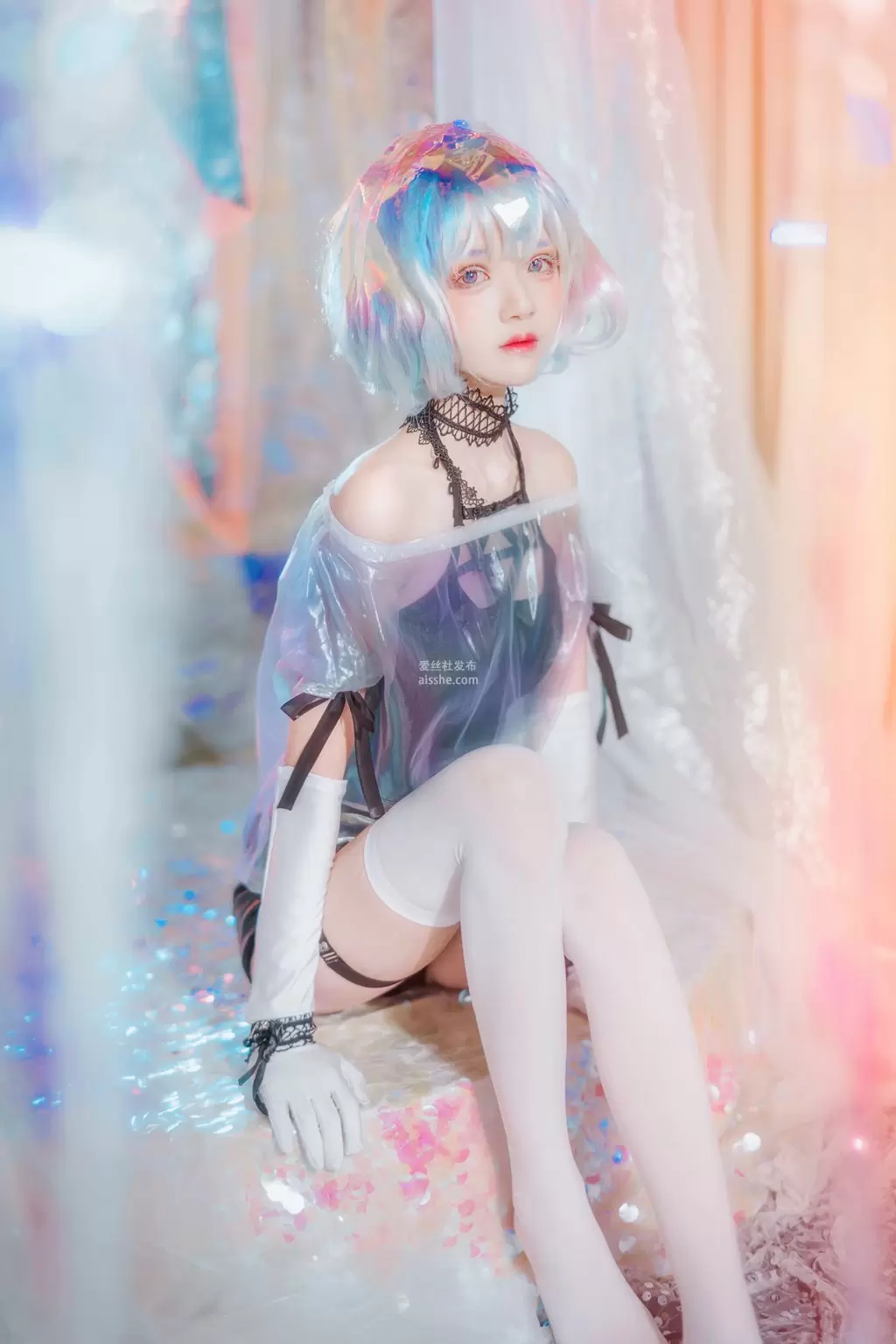 人气Coser@桜桃喵 钻石 美女写真素材-丽图阁