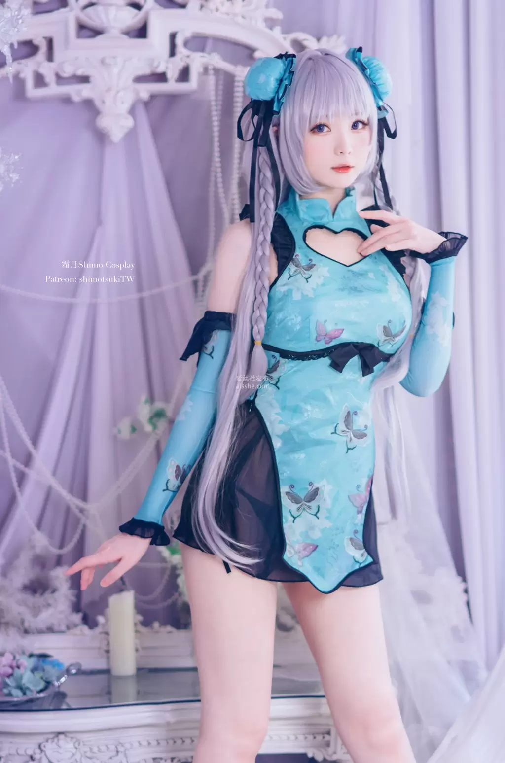 人气Coser@霜月shimo 艳娘幻梦谭 黛玉 气质美女写真图片大全-丽图阁