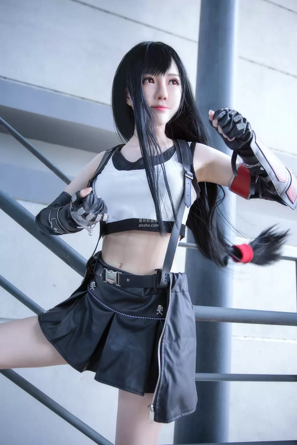 网红Coser@027 – Sally Dorasnow Tifa 美女写真图片-丽图阁