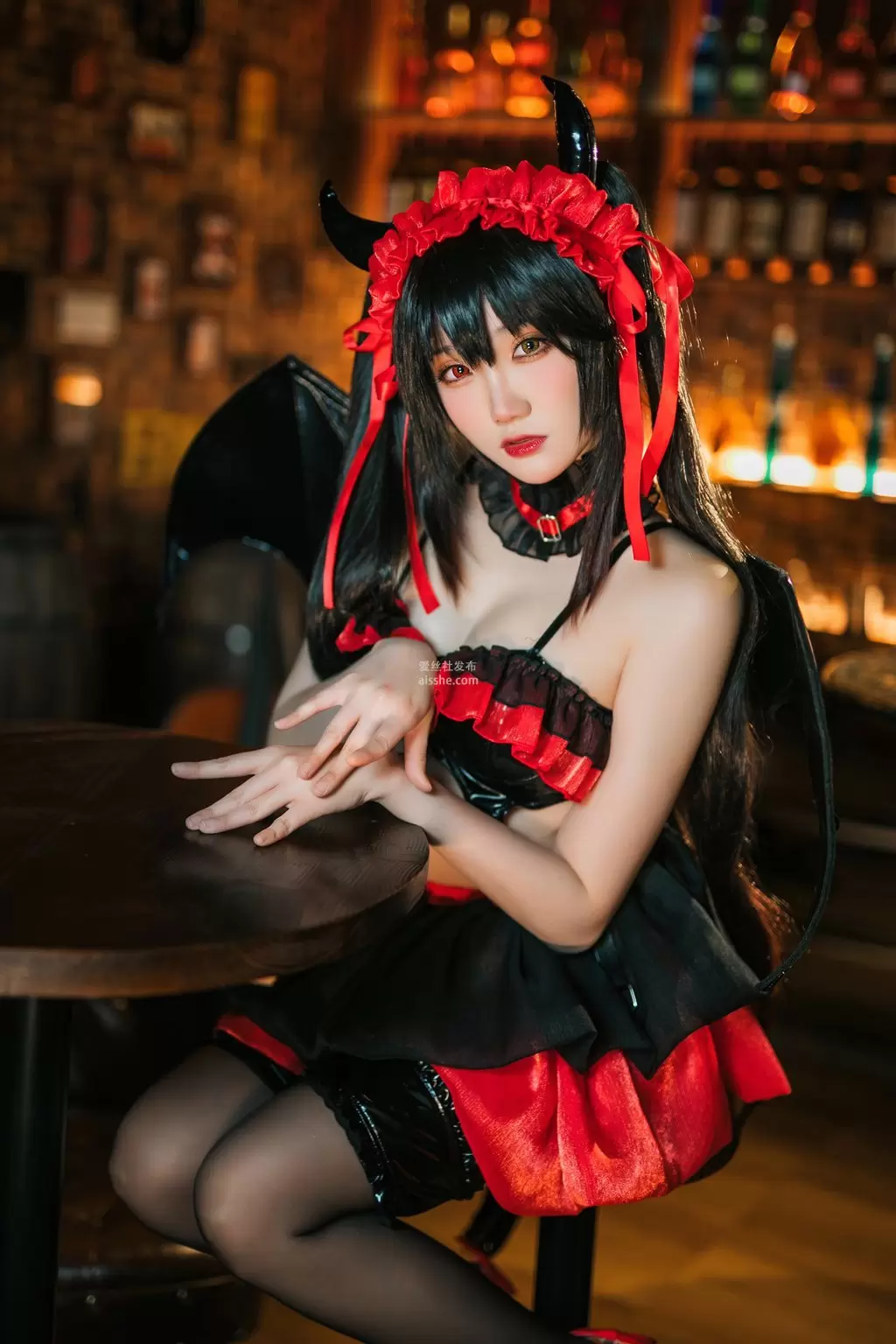 动漫Coser@瓜希酱 时崎狂三-2 性感模特写真-丽图阁