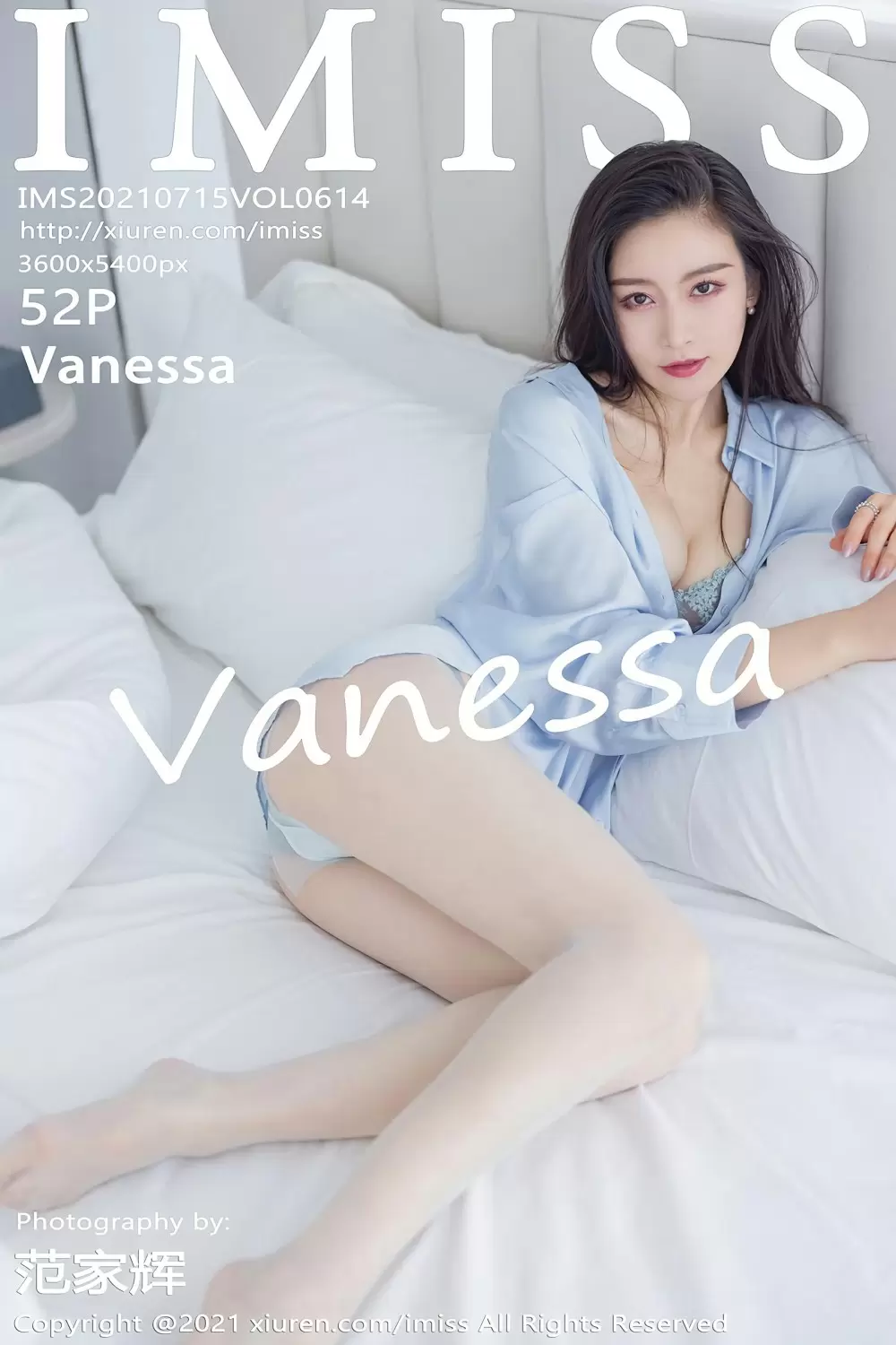 [IMISS爱蜜社] 2021.07.15 VOL.614 Vanessa 女装模特摄影-高颜值女装拍摄-丽图阁