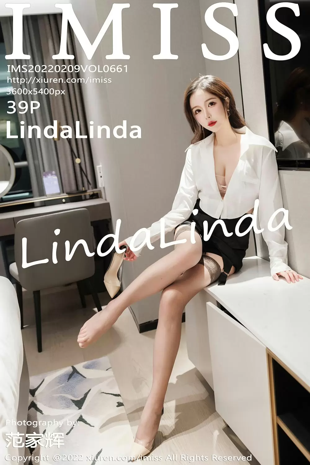 [IMISS爱蜜社] 2022.02.09 VOL.661 LindaLinda 黑色短裙 美女套图-清纯美女图片合集-丽图阁