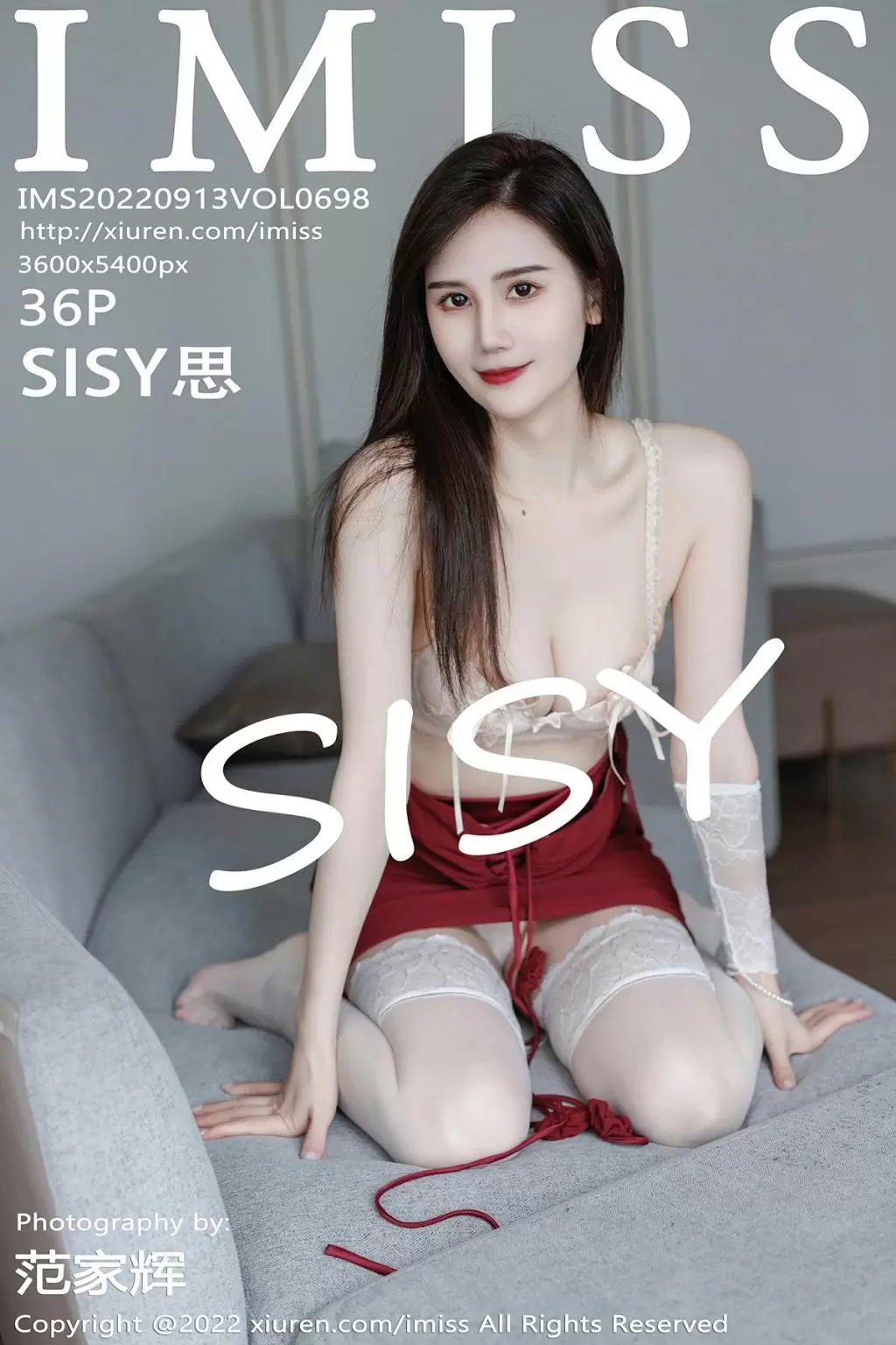 [IMISS爱蜜社] 2022.09.13 VOL.698 SISY思 美女模特性感写真-丽图阁