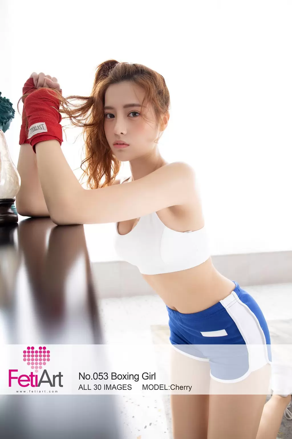 [FetiArt] No.053 Boxing Girl 模特 Cherry 唯美诗意写真摄影照片-丽图阁