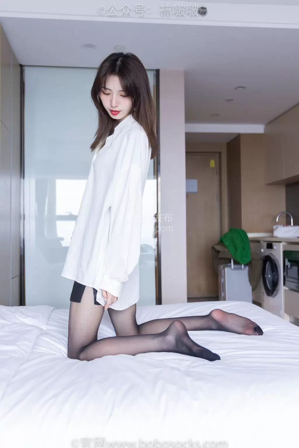 [BoBoSocks袜啵啵] 046期：枫枫-短靴 嘿丝 压箱底的高清美女壁纸-丽图阁