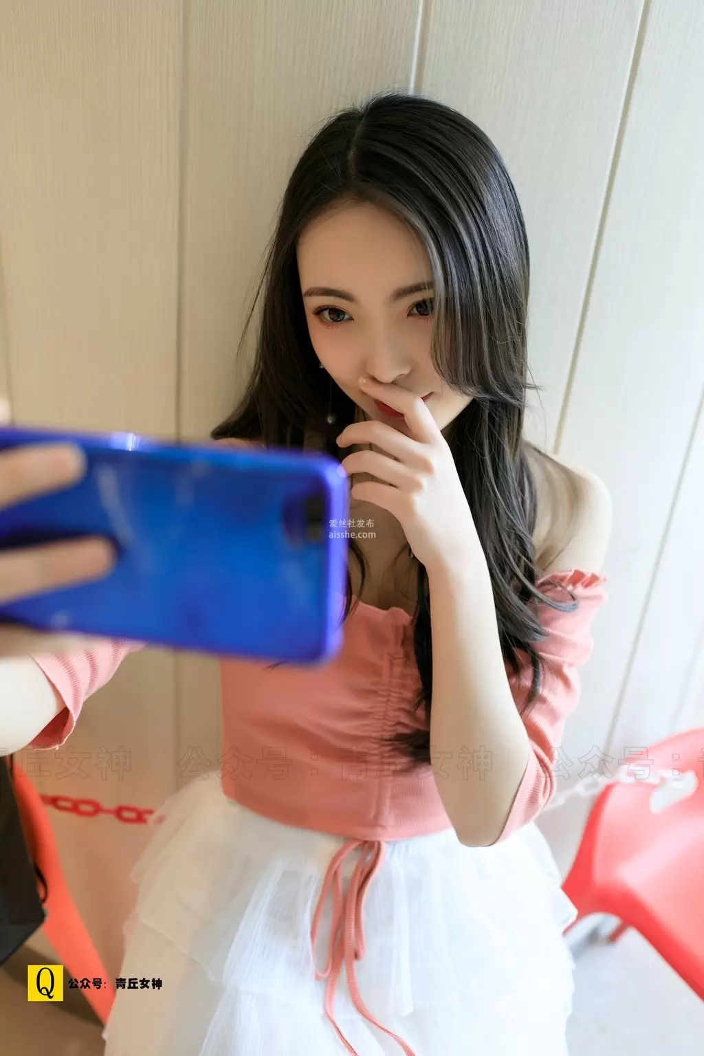 [青丘女神] 2019.04.12 Fairy 所有的一见钟情 都是见色起意 138 美女图片高清背景-丽图阁