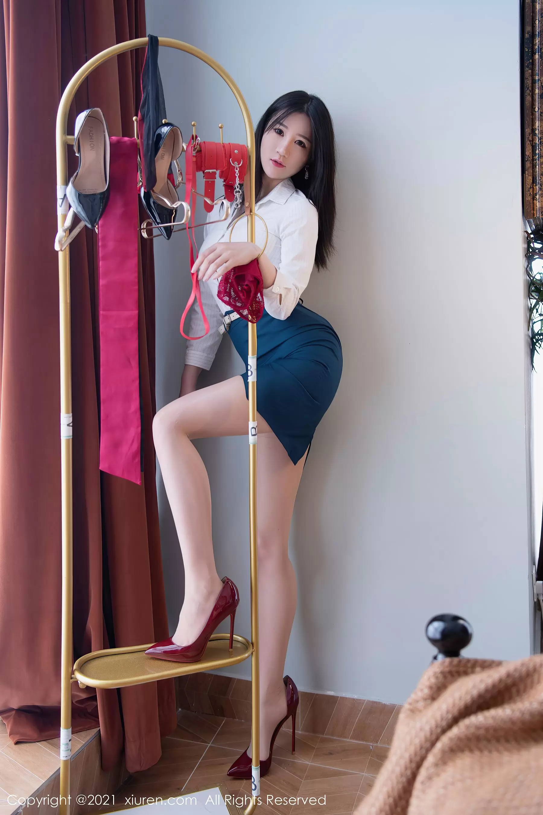 No.4022 顾乔楠Cora 清纯时尚美女写真拍摄-丽图阁