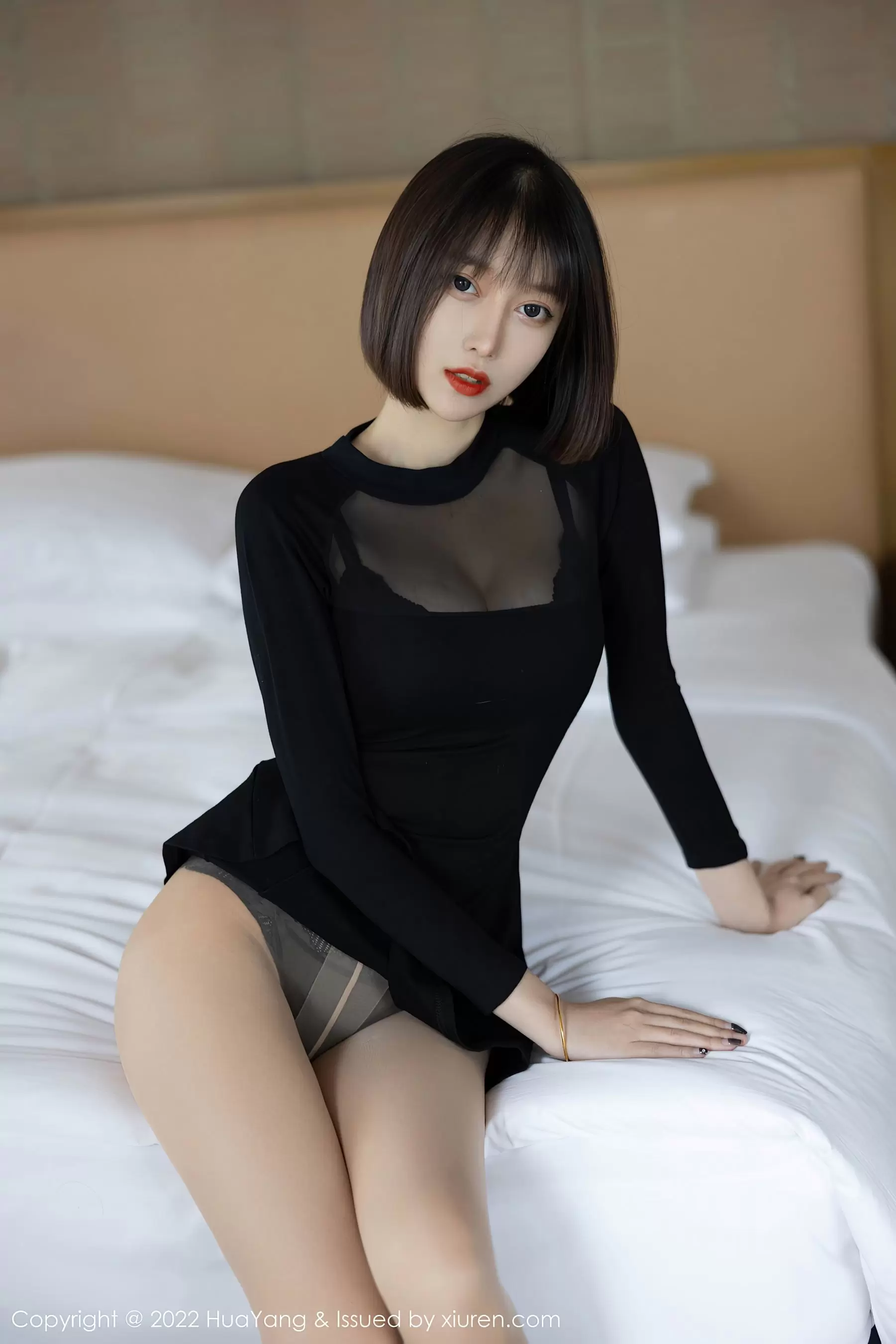 VOL.491 玥儿玥er 丝袜美腿性感短发美女写真 美女写真套图素材照片-丽图阁