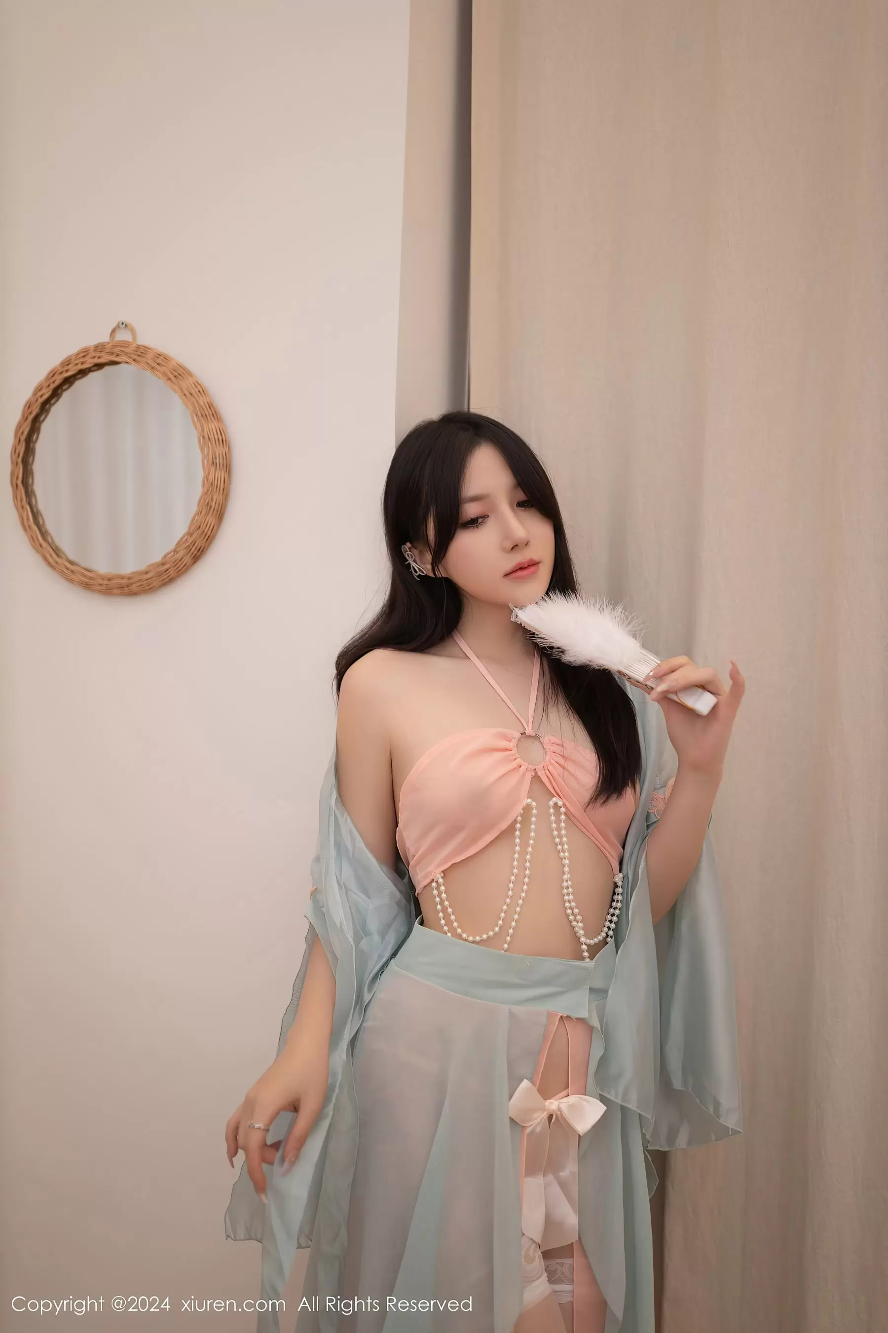 No.9093 鱼子酱Fish 丝袜美腿 美女写真图片-丽图阁