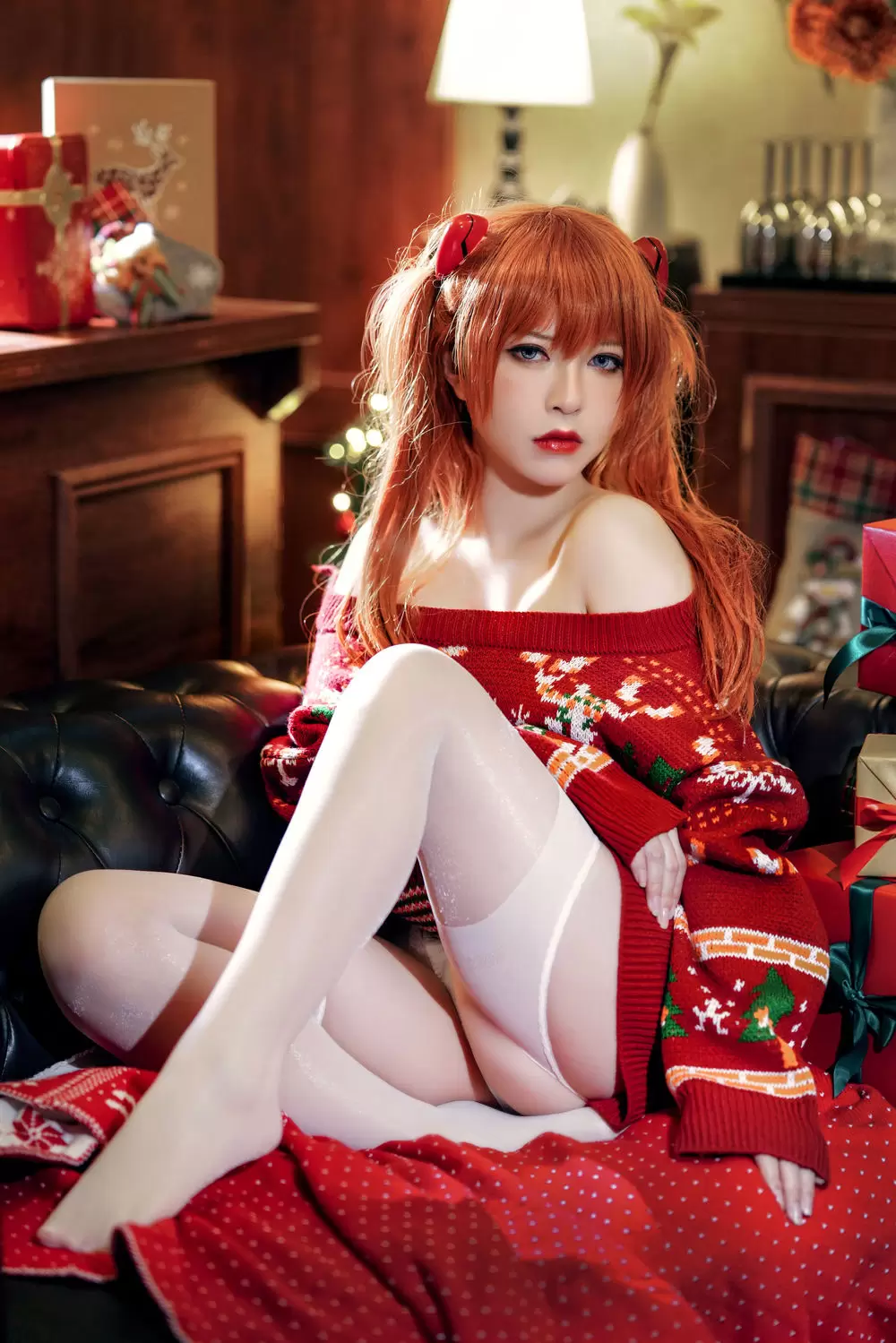 No.020-式波・ー ASUKA Christmas [41P] 清新熟女写真图 美女写真图-丽图阁